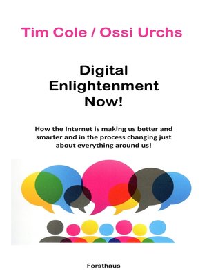 cover image of Digital Enlightenment Now!